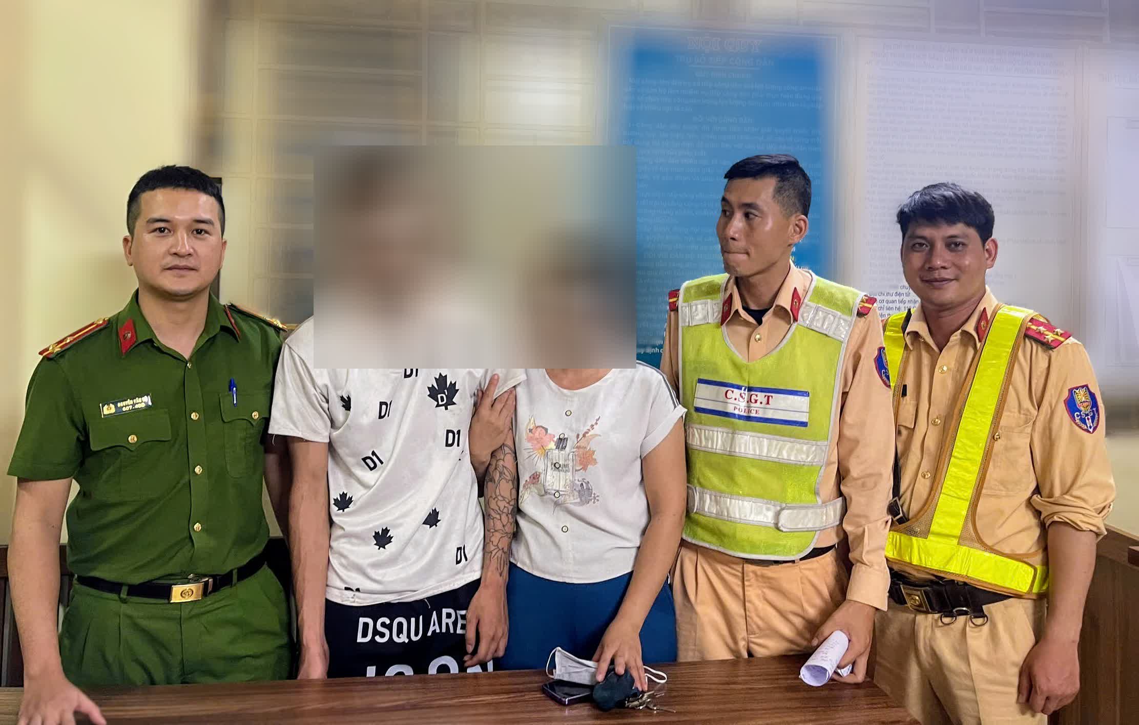 Đội CSGT số 1 kịp thời ngăn chặn một nam thanh niên có ý định tự tử tại cầu Niệm